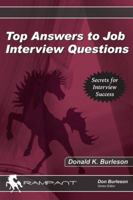 Top Answers to Job Interview Questions (IT Job Interview series) 0974435554 Book Cover