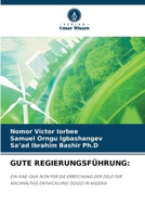 Gute Regierungsführung (German Edition) 6208093880 Book Cover