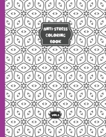 Anti-stress coloring book - Vol 6: Relaxing coloring book for adults and kids - 50 different patterns B08P3P7XVC Book Cover