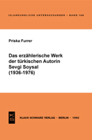 Das Erz?hlerische Werk Der T?rkischen Autorin Sevgi Soysal (1936-1976) 3922968724 Book Cover
