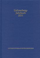 Lichtenberg-Jahrbuch 2011: Herausgegeben Im Auftrag Der Lichtenberg-Gesellschaft 3825360466 Book Cover