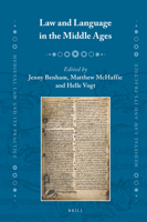 Law and Language in the Middle Ages 9004342672 Book Cover