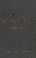 Psychological Activity in Homer 0886290791 Book Cover