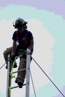 On the Line: Women Firefighters Tell Their Stories 1610430069 Book Cover