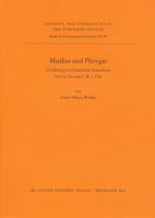 Musker Und Phryger: Ein Beitrag Zur Geschichte Anatoliens Vom 12. Bis Zum 7. Jahrhundert V. Chr. 3895003859 Book Cover