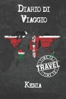 Diario di Viaggio Kenia: 6x9 Diario di viaggio I Taccuino con liste di controllo da compilare I Un regalo perfetto per il tuo viaggio in Kenia e per ogni viaggiatore 1675049351 Book Cover