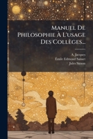 Manuel De Philosophie... 101882569X Book Cover