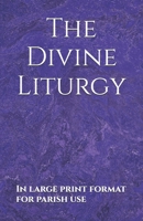 The Divine Liturgy (Orthodox Service Books in Large Print) B0F8967C94 Book Cover