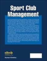 Sport Club Management 0736075968 Book Cover