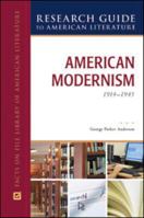 American Modernism, 1914-1945 0816078653 Book Cover