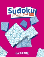 Sudoku Puzzle Book for Adults: 100 Easy to Hard with Solutions B08WJZD6K3 Book Cover