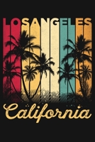 Los Angeles California: California Lined Notebook, Journal, Organizer, Diary, Composition Notebook, Gifts for California Lovers 1711904309 Book Cover