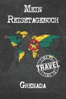 Mein Reisetagebuch Grenada: 6x9 Reise Journal I Notizbuch mit Checklisten zum Ausfüllen I Perfektes Geschenk für den Trip nach Grenada für jeden Reisenden (German Edition) 1673858996 Book Cover