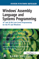 Windows Assembly Language and Systems Programming: 16- and 32-Bit Low-Level Programming for the PC and Windows 087930474X Book Cover