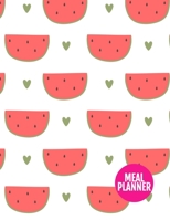 Meal Planner : Nifty Track and Plan Your Meals Weekly - 52 Week Food Planner - Diary - Log - Journal - Calendar - Meal Prep and Planning Grocery List - Large 8. 5 X 11 Inch - 110 Pages - AXL 0009124 1710866276 Book Cover