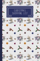 Christmas Shopping List: Family Gift Tracker - Ice Skates 1689279990 Book Cover