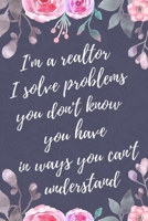 Thick Notebook: Lined Journal (120 Pages) - Funny real estate agent, realtor gifts for women 1695735463 Book Cover