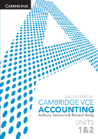 Cambridge Vce Accounting Units 1 and 2 1107640296 Book Cover