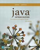 Java Software Solutions: Foundations of Program Design 0132149184 Book Cover