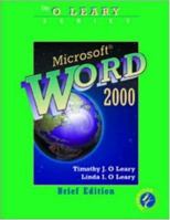 O'Leary Series: Microsoft Word 2000 Brief Edition 0072337389 Book Cover