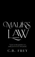 Malik's Law: A Dark Romance 1763619249 Book Cover
