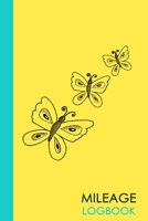 Mileage Logbook: Journal For Recording Mileage and Destinations: Mileage Log for Taxes: Daily Tracking Simple Mileage Journal: Odometer Notebook for Business or Personal. 170237288X Book Cover