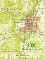 2020 Weekly Planner: Rolla, Missouri (1961): Vintage Topo Map Cover 1676671846 Book Cover