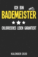 Kalender 2020: Bademeister A5 Kalender Planer für ein erfolgreiches Jahr - 110 Seiten (German Edition) 1671768655 Book Cover