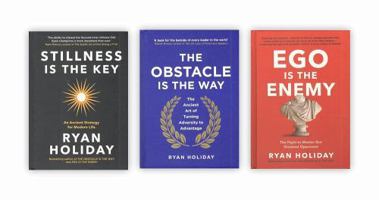 Ryan Holiday 3-Book Hardcover Collection – Ego Is the Enemy, The Obstacle Is the Way & Stillness Is the Key B0GLPPHF11 Book Cover