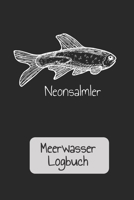 Meerwasser Logbuch: Meerwasser Logbuch: Messwerte f�r Salinit�t, Temperatur und Salzgehalt, Karbonath�rte und Calcium, Magnesium und Nitrit, Nitrat und Phosphat, etc. B084QGRHGX Book Cover