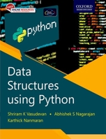 Data Structures Using Python 0190124083 Book Cover