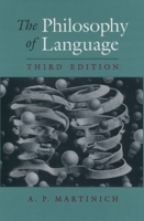 The Philosophy of Language 019506254X Book Cover