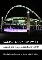 Social Policy Review 21: Analysis and Debate in Social Policy, 2009 1847423736 Book Cover