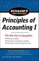 Schaum's Easy Outline of Principles of Accounting 0071777520 Book Cover