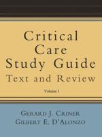 Critical Care Study Guide: Text and Review 0387951644 Book Cover