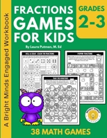 Fractions Games for Kids B0CWPKT92H Book Cover