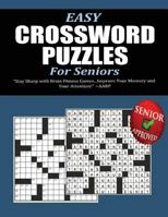 Easy Crossword Puzzles for Seniors 1517122287 Book Cover