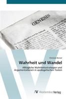 Wahrheit und Wandel 3639448766 Book Cover