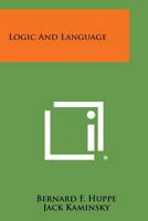 Logic and Language 1258806193 Book Cover