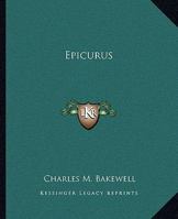 Epicurus 1425334105 Book Cover