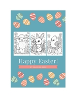 Happy Easter: My Coloring Book B0BXNDNSD8 Book Cover