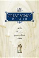 The One Year Great Songs of Faith 1414306997 Book Cover