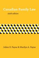 Canadian Family Law (Black Belt Series) 1552211576 Book Cover