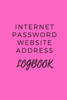 Internet Password Website Address Logbook: Pink Personal Online Web URL Username Login Email Keeper Organizer Notebook, A To Z Alphabetical Pages 6x9 1797982613 Book Cover