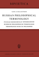 Russian Philosophical Terminology / / Russische Philosophische Terminologie / Terminologie Russe de Philosophie 9027700362 Book Cover