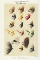 Hackles Fishing Journal, Made By C.F. Orvis Manchester VT: Fishing Diary for Serious Fishermen or Weekend Warriors Hobbies Log Weather, Rod, Bait, Moon Cycle, Size & More Perfect Gift for Dad, Uncle,  1079358900 Book Cover
