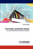 Teaching Modern Greek 3844304762 Book Cover