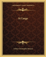 At Large 1500128198 Book Cover