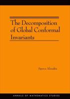 The Decomposition of Global Conformal Invariants 0691153485 Book Cover