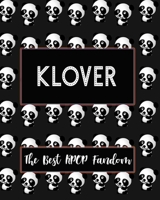 KLOVER The Best KPOP Fandom: Best KPOP Gift Fans Cute Panda Monthly Planner 8x10 Book 110 Pages Book 1707939179 Book Cover